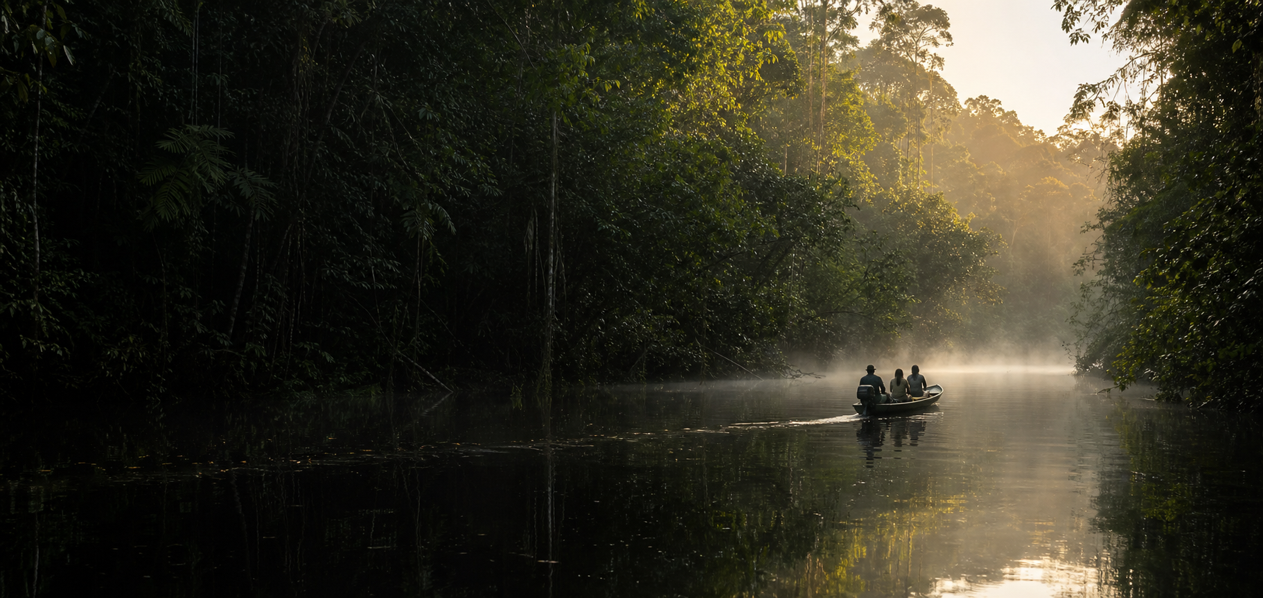 River and rainforest in the Brazilian Amazon